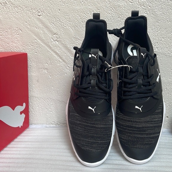 Puma - Men’s Black Ignite NXT Golf Shoes - Picture 5 of 7